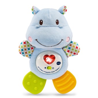Lil' Critters Huggable Hippo Teether